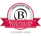 Benchmark Litigation: JSS Barristers shortlisted for 2020 Alberta Firm of the Year