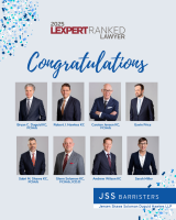 Eight lawyers from our firm have been selected to be included in the 2025 Edition of the Canadian Legal Lexpert Directory