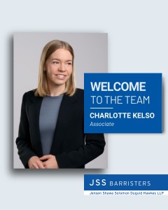 Welcome to the team, Charlotte Kelso 