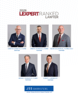 Nine of our lawyers have been recognized in the Landmark 30th Anniversary Edition of the 2026 Canadian Legal Lexpert Directory