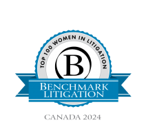 Stacy Petriuk KC Has Been Selected to Appear in Benchmark Litigations Top 100 Women in Litigation 2024