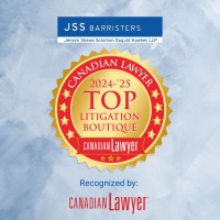 Top Litigation Boutique Firm for 2024 25 by Canadian Lawyer