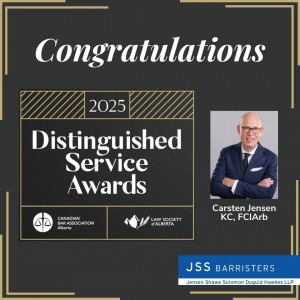 Carsten Jensen Has Been Recognized as a 2025 Distinguished Service Award Winner for Service to the Profession