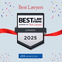 JSS Barristers Ranked by Best Law Firms™ - Canada in 2025