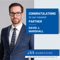 David J. Marshall Becomes Firm’s Newest Partner