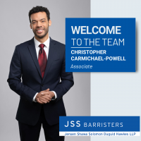 Welcome to the team, Christopher!