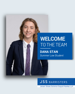 Welcome to the Team, Dana Stan