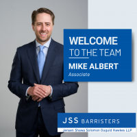 JSS Barristers is pleased to welcome Mike Albert