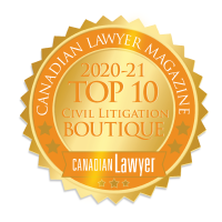 Canadian Lawyer Magazine: Top 10 Civil Litigation Boutiques in Canada