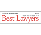 Best Lawyers Nicholson - 2016